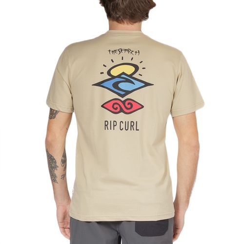 Camiseta Masculina Rip Curl Search Icon BEGE-0486MTE- -1-